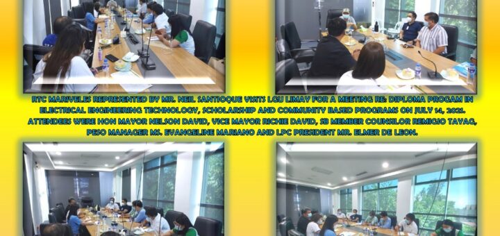 Meeting with LGU Limay for Scholarships