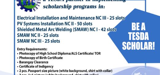RTCCL Mariveles Scholarship Programs